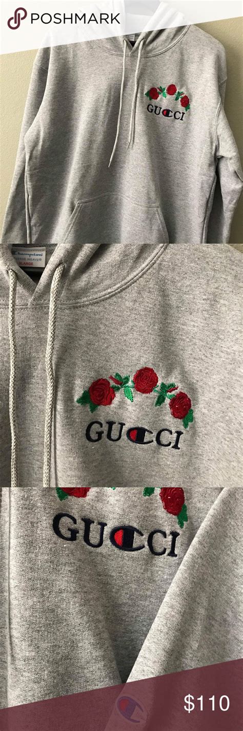 gucci hoodie replica reddit|gucci x champion hoodie real.